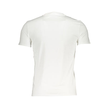Guess Jeans Wit Heren T-shirt van Biologisch Katoen