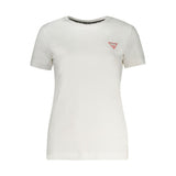 Guess Jeans Bianco Cotton Women T-Shirt - Confort et Style