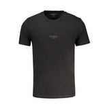 Guess Jeans Nero Cotton Men T-Shirt - Casual Sophistication