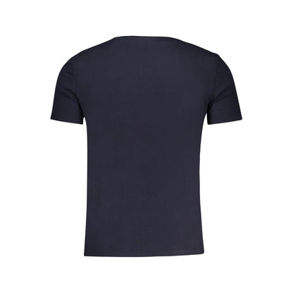 Guess Jeans T-shirt voor heren van blauw biologisch katoen