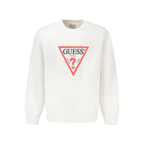 Guess Jeans White Cotton Oversized Men's Sweater