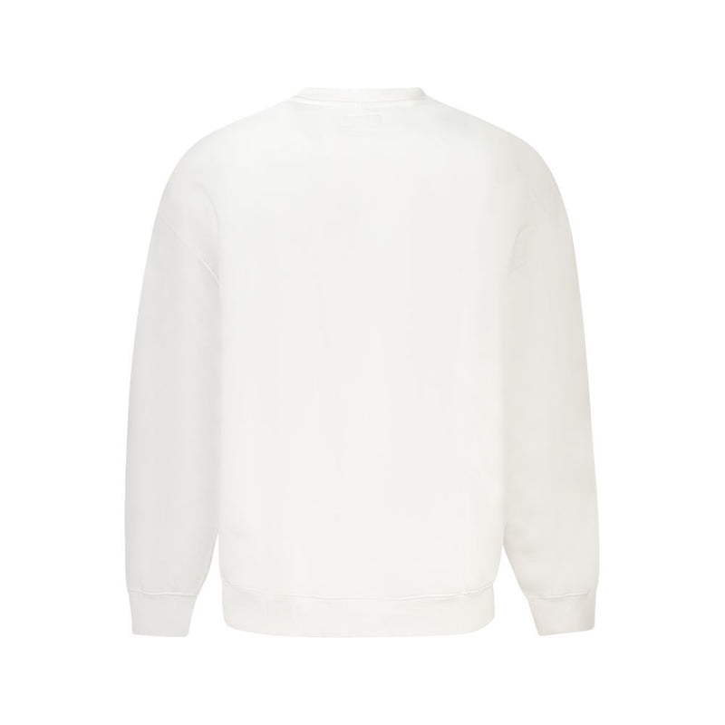 Guess Jeans Witte Katoenen Herentrui