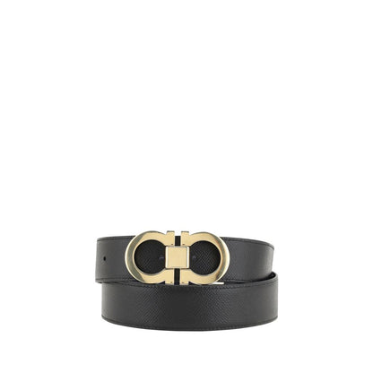 Ferragamo Blue Calf Leather Bos Taurus Regular Belt