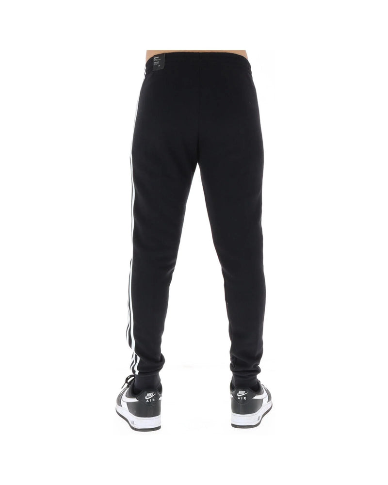 Adidas Black Cotton Athletic Pants for Men
