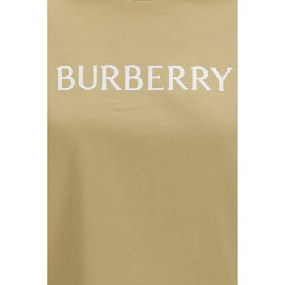 Burberry Beige Cotton T-Shirt