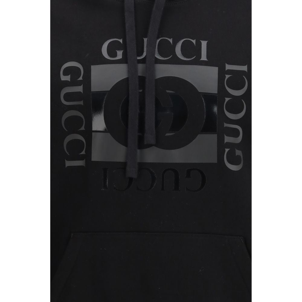 Sweat-shirt Gucci en coton noir