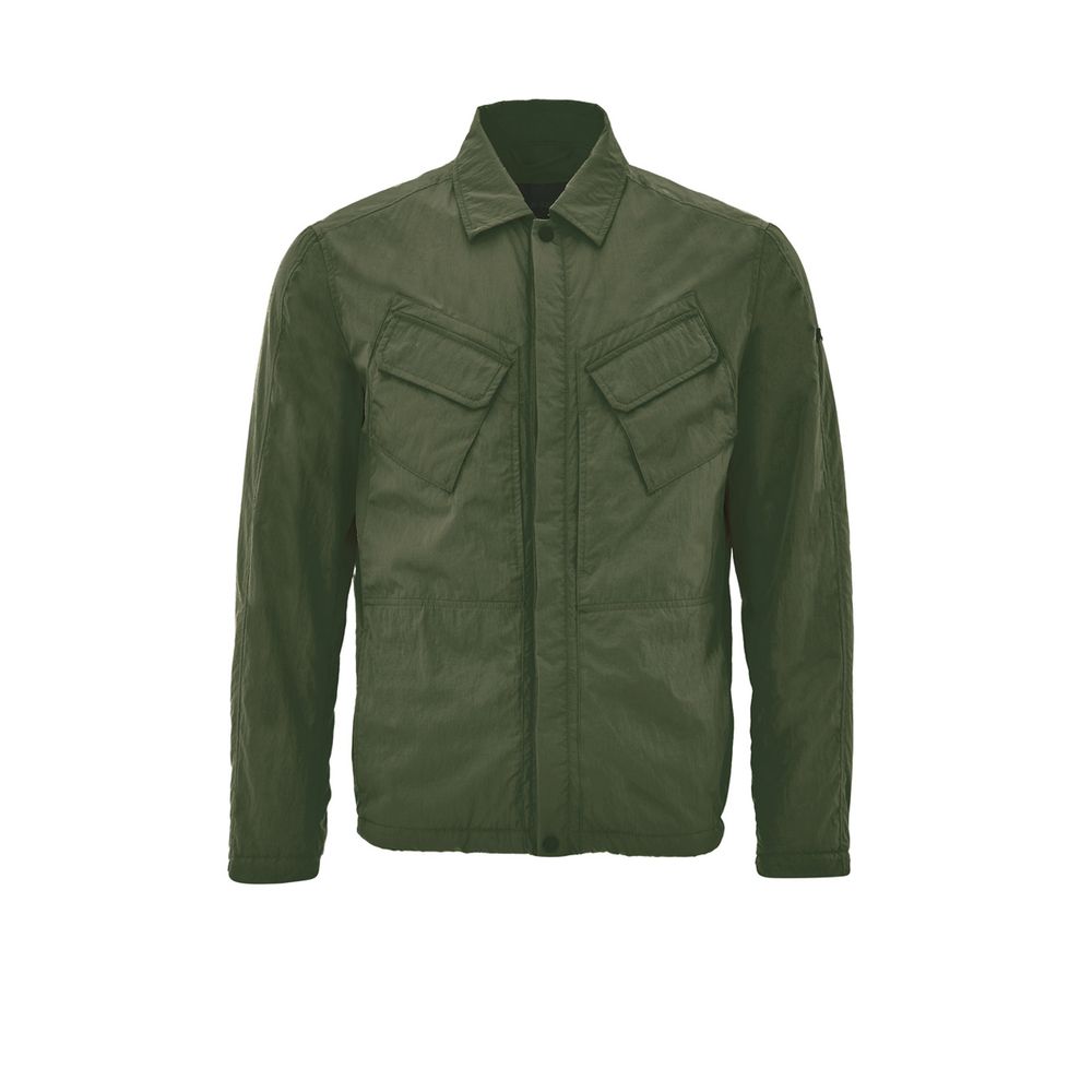 Manteau en polyester vert Paul &amp; Shark