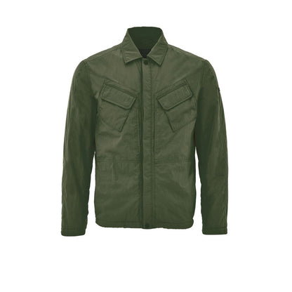 Manteau en polyester vert Paul &amp; Shark