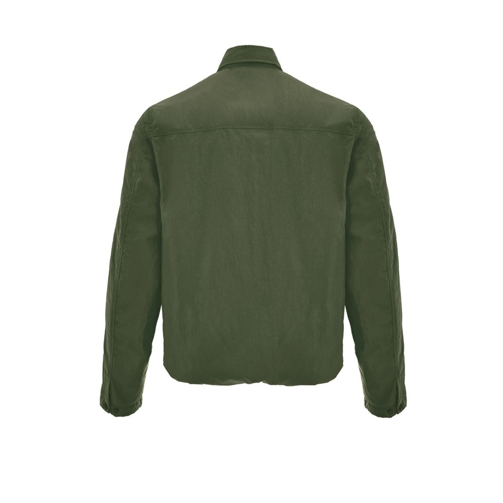 Manteau en polyester vert Paul &amp; Shark