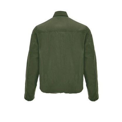 Manteau en polyester vert Paul &amp; Shark