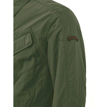 Manteau en polyester vert Paul &amp; Shark