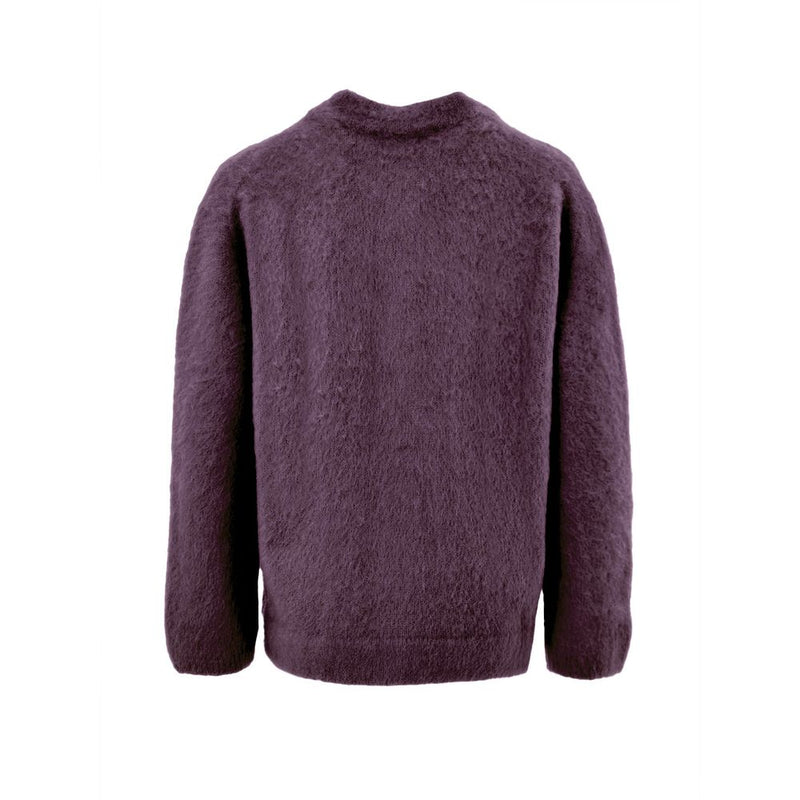Gran Sasso Bordeaux Wool Cardigan - Elegant & Cozy Layering Piece