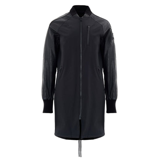 Moose Knuckles Black Cotton Parka - Women's Lightweight Jacket