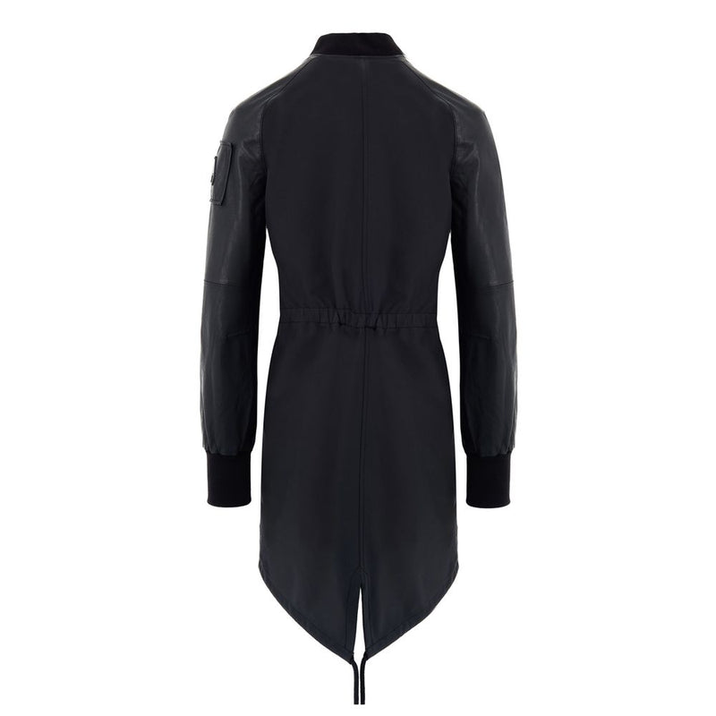 Moose Knuckles Black Cotton Parka - Women's Lightweight Jacket