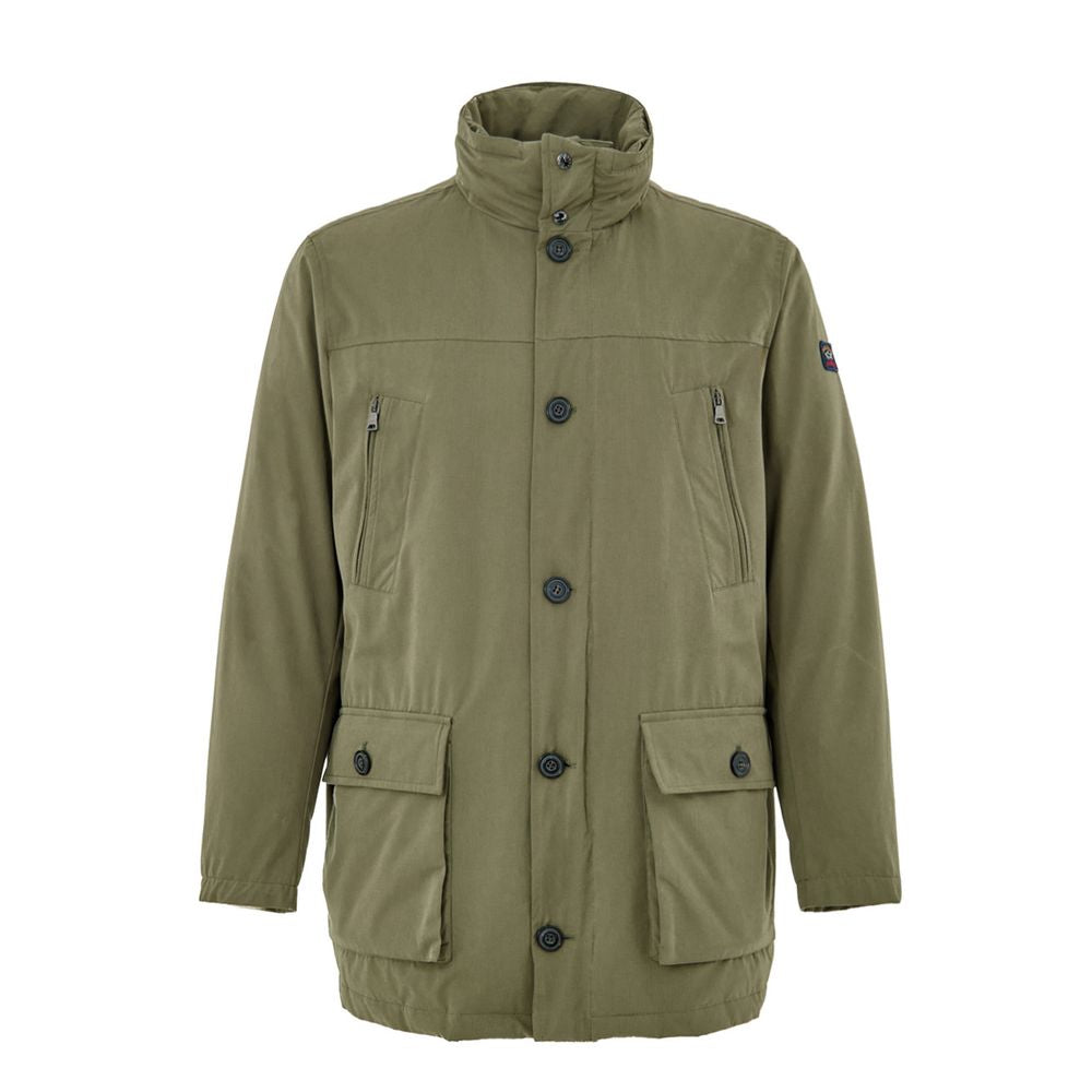 Paul & Shark Groene Polyester Jas