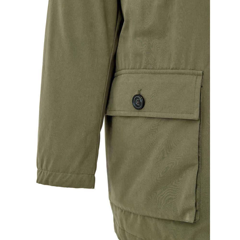 Paul & Shark Groene Polyester Jas