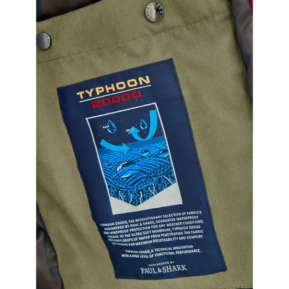 Paul & Shark Groene Polyester Jas