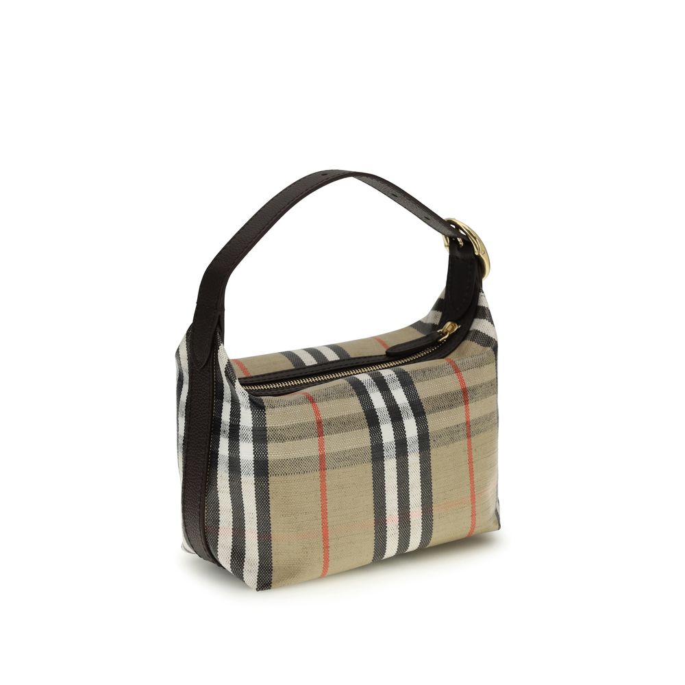 Burberry Beige Cotton Shoulder Bag