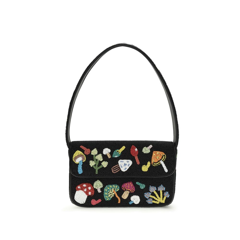 Staud Multicolor Rayon Shoulder Bag