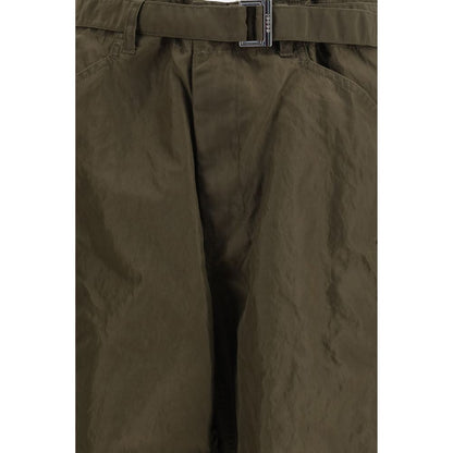 Sacai Bicolor Nylon Cargo Pants