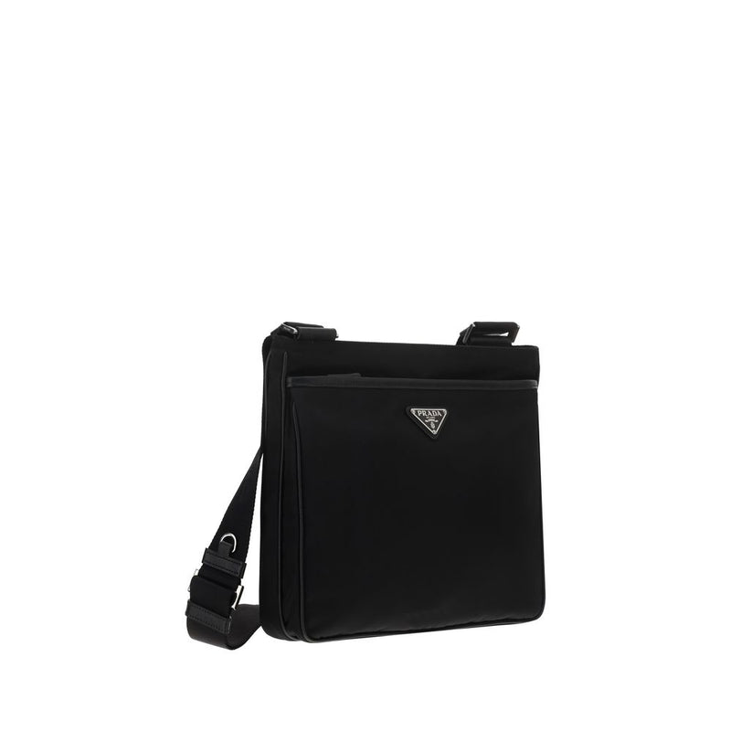 Sac bandoulière Prada en nylon noir