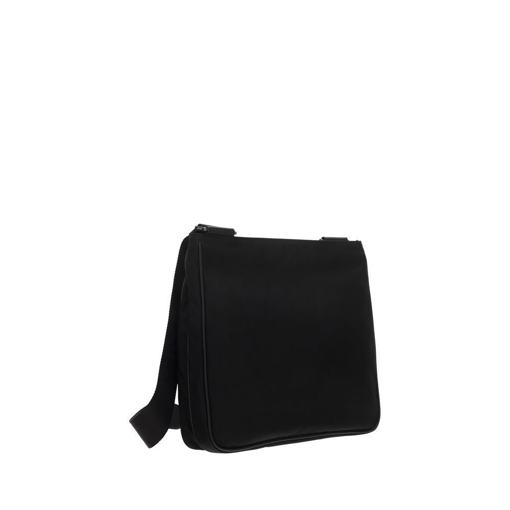 Sac bandoulière Prada en nylon noir