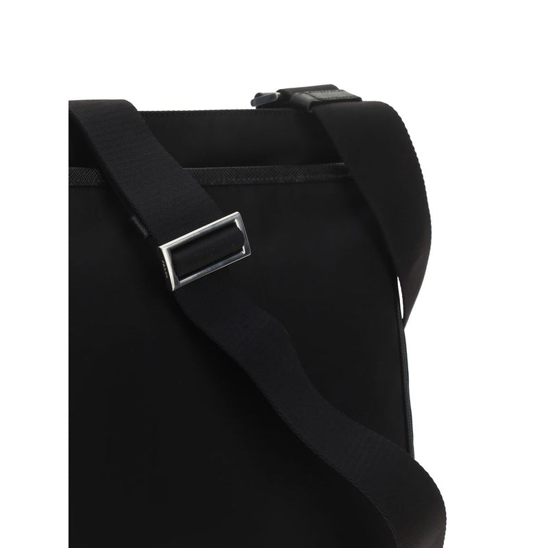 Sac bandoulière Prada en nylon noir