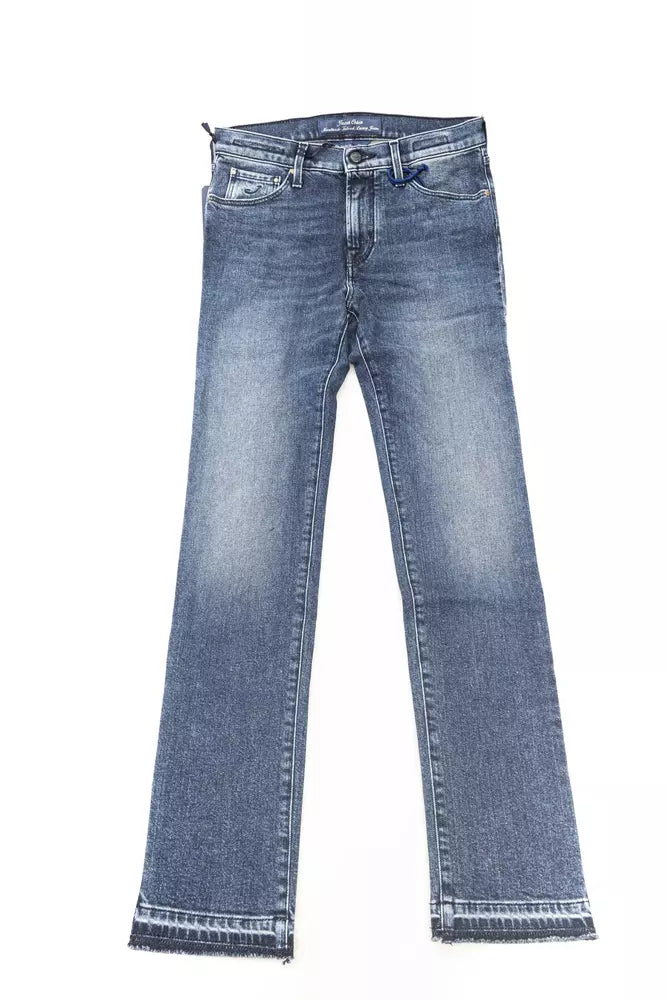Jacob Cohen Blue Cotton Slim Fit Jeans for Women