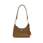 Prada Brown Recycled Polyamide Shoulder Bag