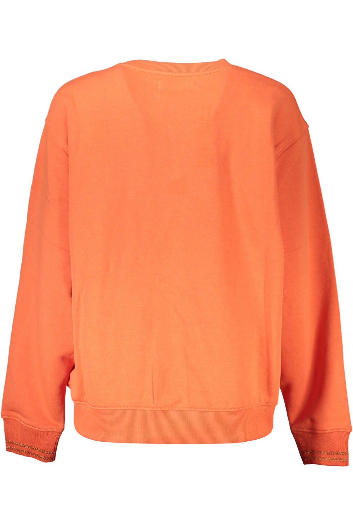 Desigual Orange Cotton Sweatshirt for Women - Comfortable & Stylish