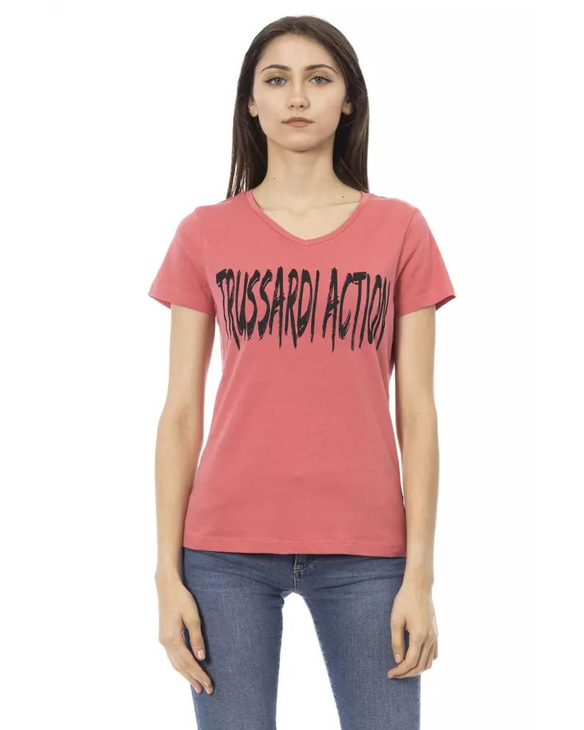 Trussardi Action Multicolor Cotton T-Shirt for Women