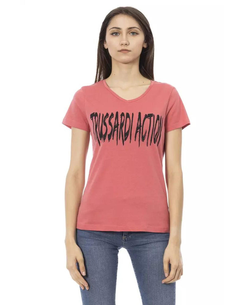 Trussardi Action Multicolor Cotton T-Shirt for Women