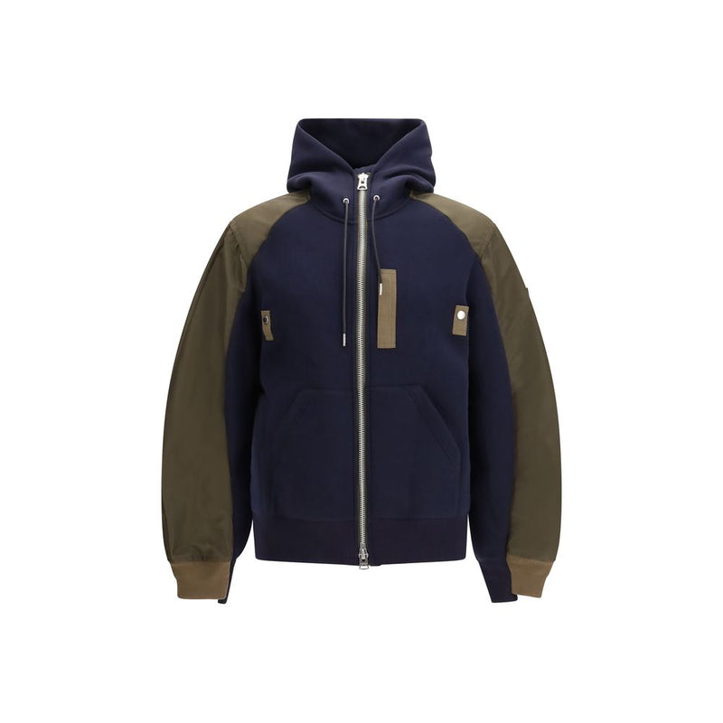 Sacai Multicolor Cotton Sweatshirt - Stylish Comfort for Men