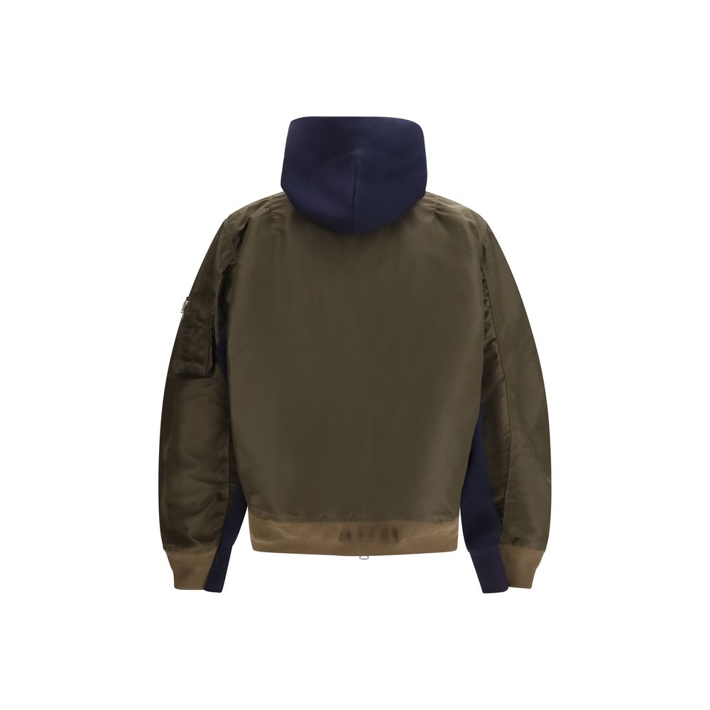 Sacai Multicolor Cotton Sweatshirt - Stylish Comfort for Men