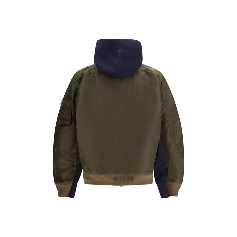 Sacai Multicolor Cotton Sweatshirt - Stylish Comfort for Men