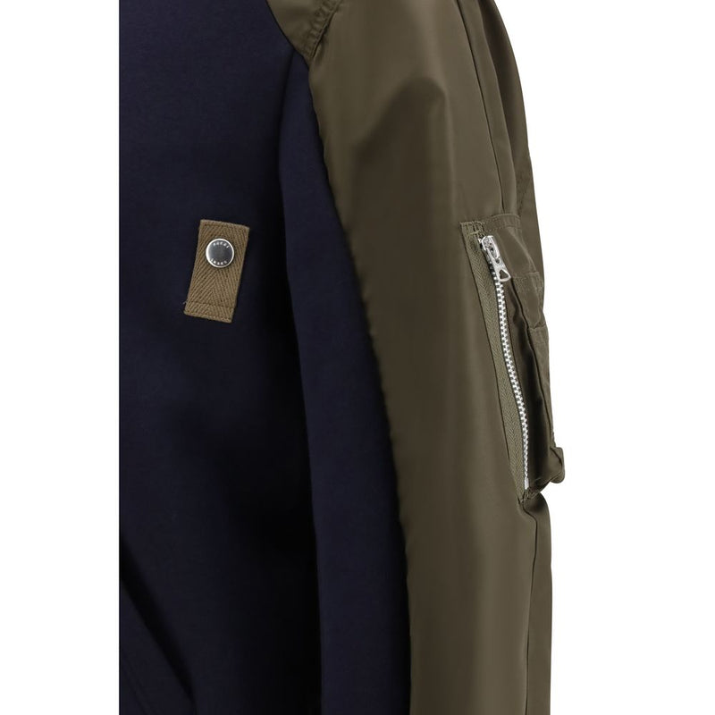 Sacai Multicolor Cotton Sweatshirt - Stylish Comfort for Men