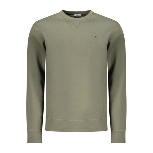 Coveri Moving Verde Katoenen Heren Sweatshirt
