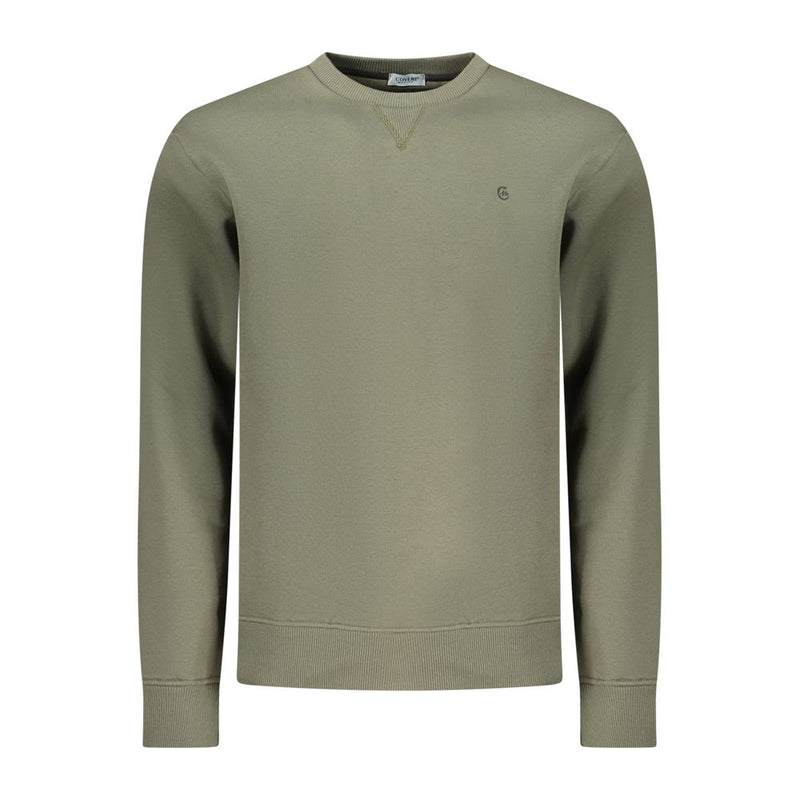 Coveri Moving Verde Katoenen Heren Sweatshirt