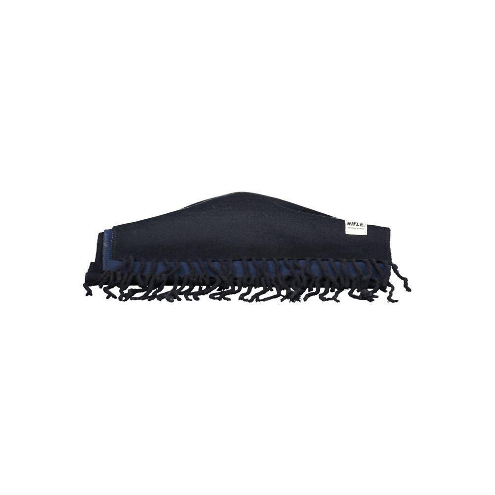 Rifle Blue Polyester Men's Scarf - Stylish Winter Accessory
