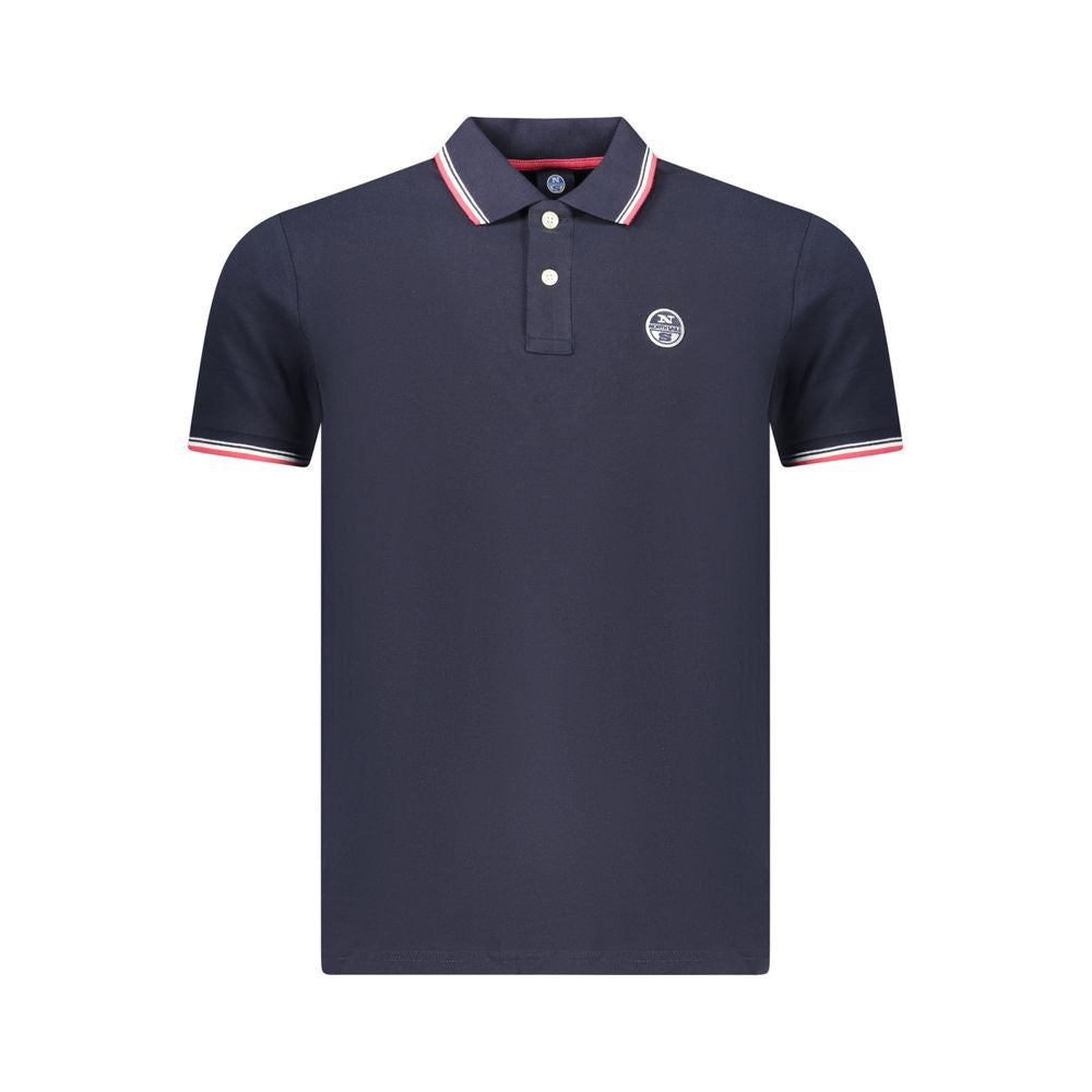 Polo homme en coton bleu North Sails