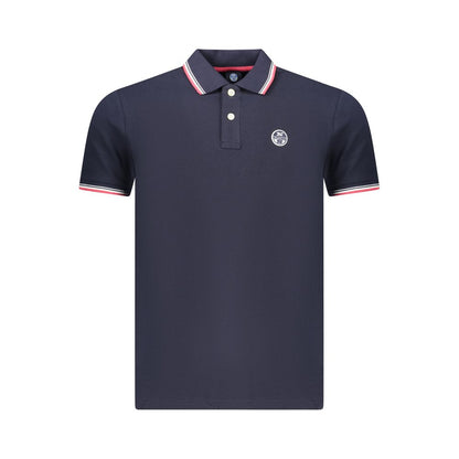 Polo homme en coton bleu North Sails
