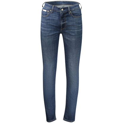 Jeans en coton bleu Calvin Klein pour homme