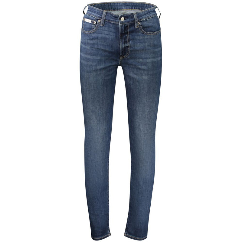 Calvin Klein blauwe katoenen heren jeans