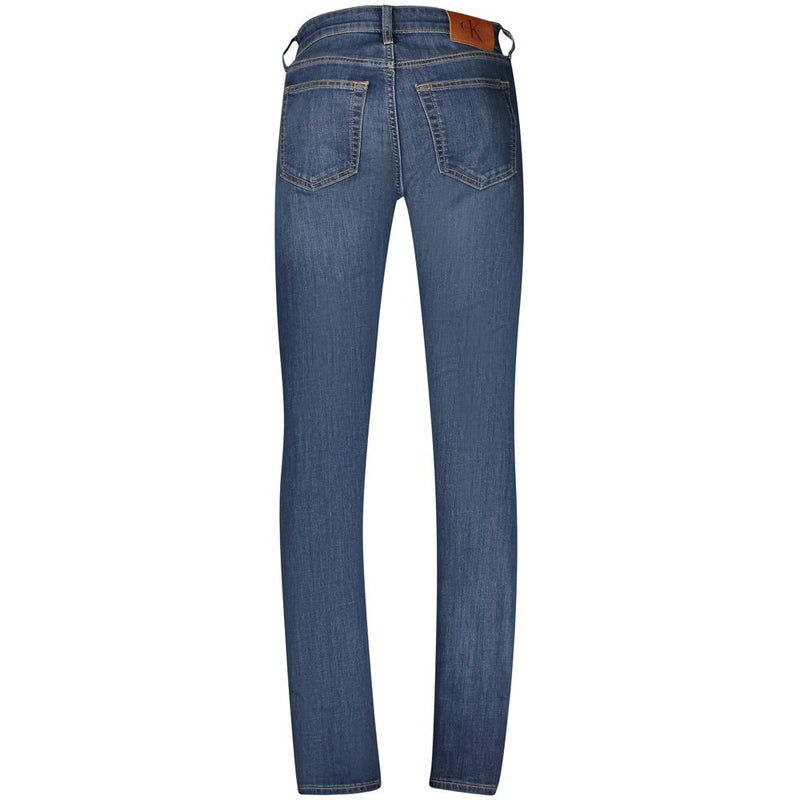 Calvin Klein blauwe katoenen heren jeans