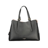 Twinset Nero Black Polyurethane Women's Handbag - Sophisticated Style