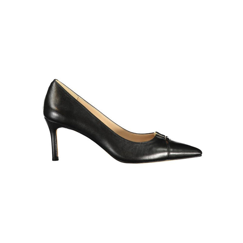 Twinset Black Leather Classic Women's Pumps