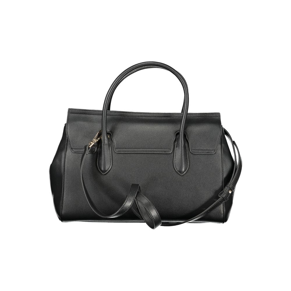 Twinset Black Polyurethane Handbag - Stylish & Versatile