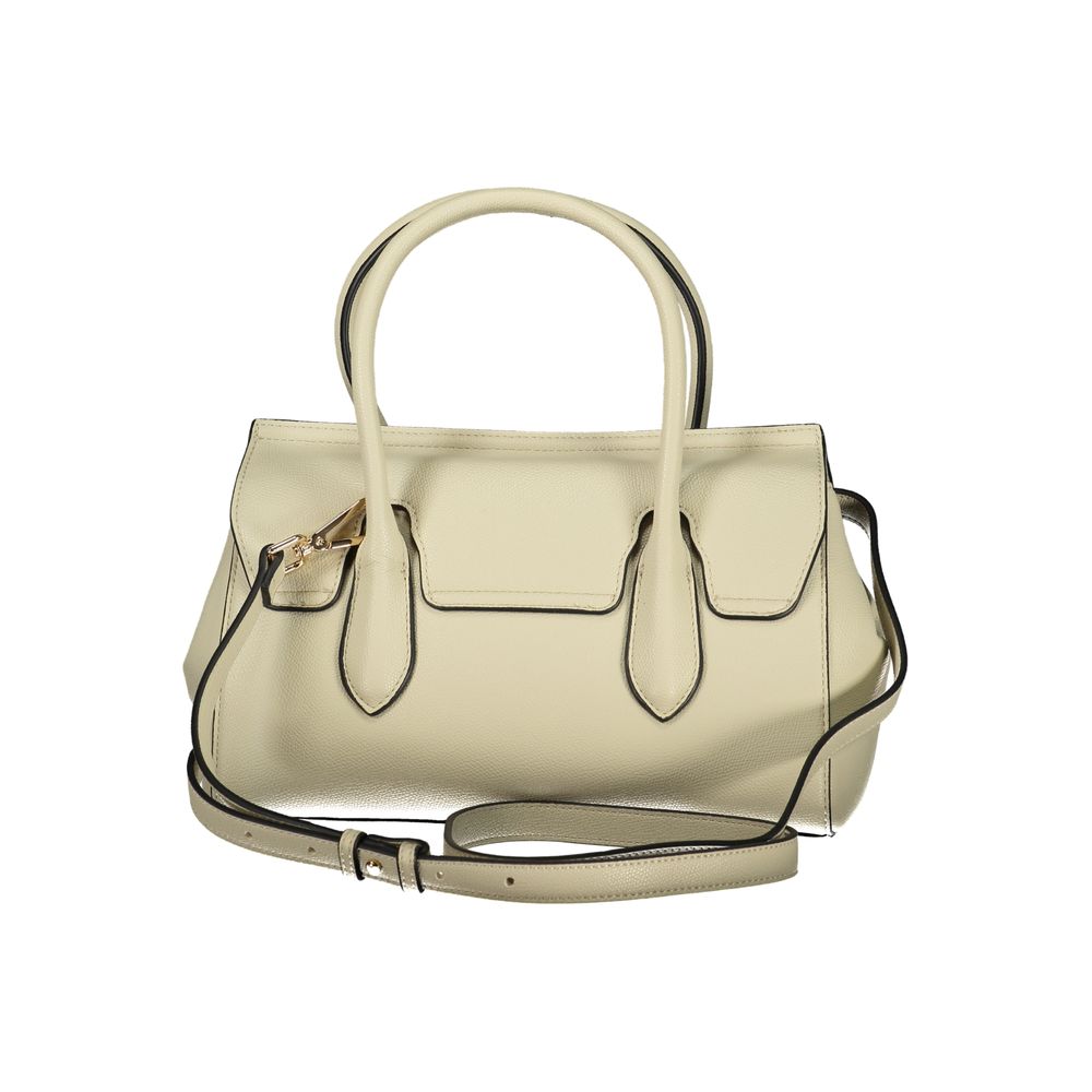 Twinset Beige Polyurethane Handbag for Women - Stylish & Versatile