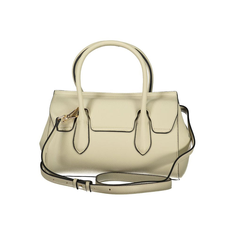 Twinset Beige Polyurethane Handbag for Women - Stylish & Versatile