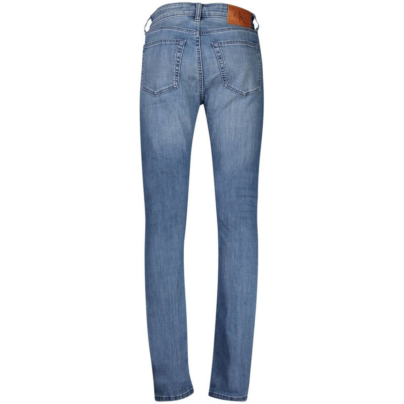 Calvin Klein Blauwe Slim Fit Jeans van Katoen